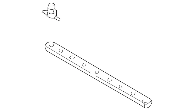 Weatherstrip - MAZDA (T00156770F)