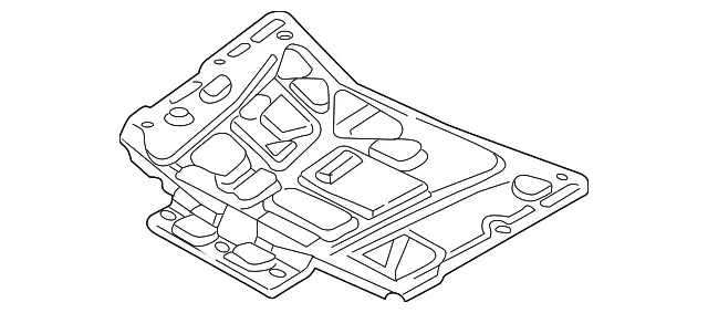 INSULATOR HOOD - Mazda (T06156681B)