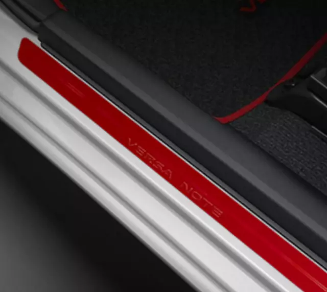 Door Sill Plates - Red - Nissan (T99G6-9MD1A)