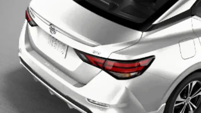Rear Spoiler - QAC - Aspen White - Nissan (T99J1-5EE8A)