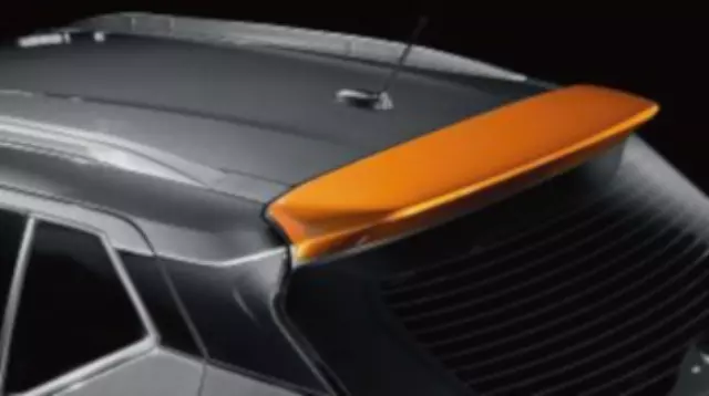 Rear Roof Spoiler - EBB - Nissan (T99J1-5RL1A)