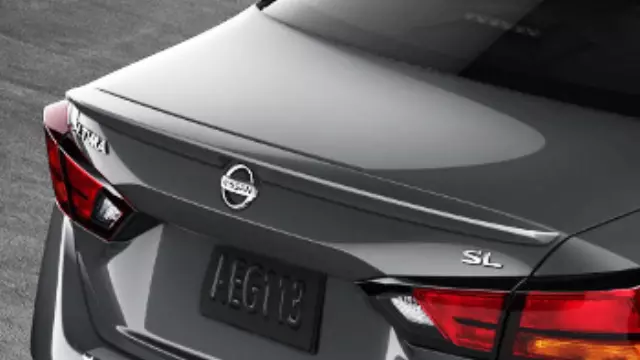 Rear Spoiler - K23 - Silver - Brilliant Silver Metallic - Nissan (T99J1-6CA2A)