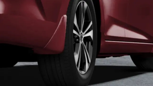 Rear Splash Guards - Rosewood Metallic - Nissan (T99J2-6LB6B)