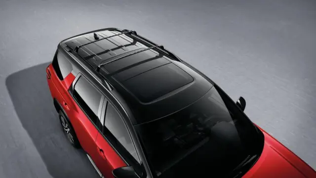 Black Roof Rail Crossbars - Nissan (T99R1-6TA2D)