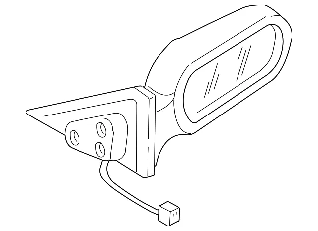 Mirror - Passenger Side (RH) - Mazda (TC16-69-120C-41)