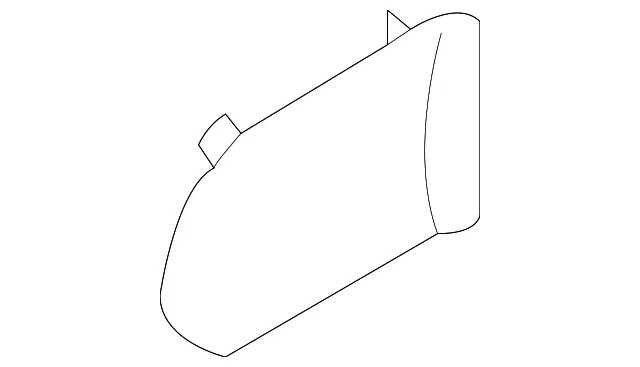 Handle, Inside Cap - Passenger Side (RH) - Mazda (TD11-58-334-34)