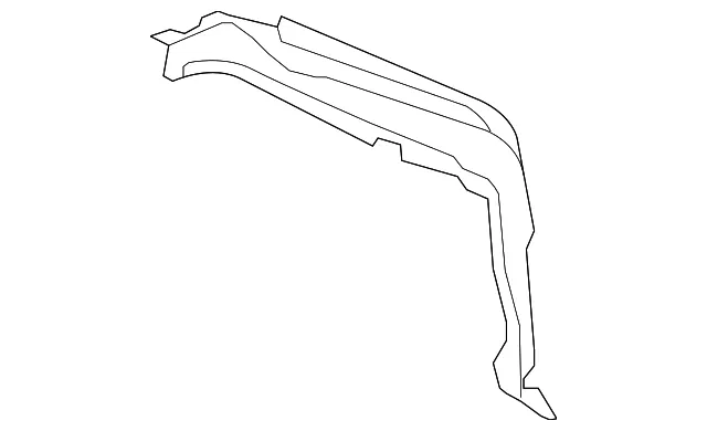 Pillar Reinforced - Driver's Side (LH) - Mazda (TD11-71-4H1A)