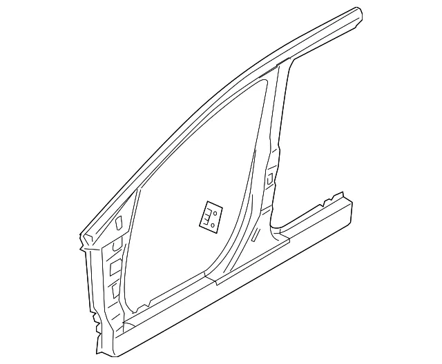 Reinforced.(R) Hinge - Passenger Side (RH) - Mazda (TDY1-70-03Z)