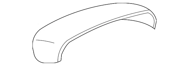 Mirror Cover - Passenger Side (RH) - Mazda (TE71-69-1N1A-12)