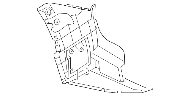 Splash Shield - Driver's Side (LH) - Mazda (TK48-50-350B)