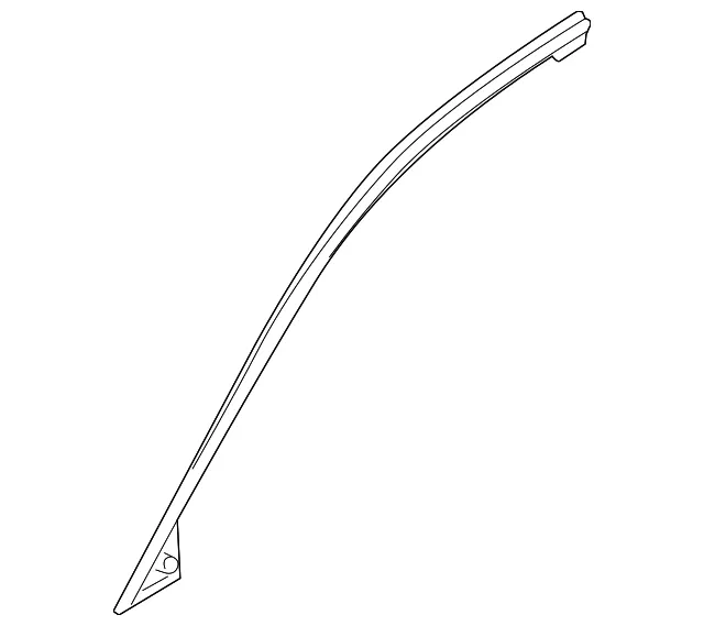 Upper Molding - Driver's Side (LH) - Mazda (TK48-50-985H)