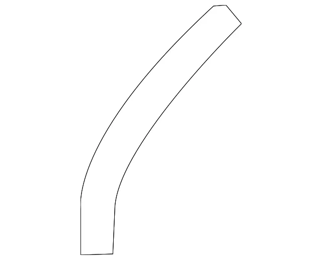 Spoiler Protector - Passenger Side (RH) - Mazda (TK48-51-954)