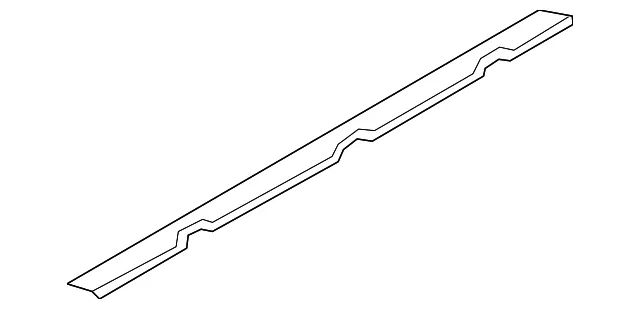 Front Rocker Molding Bracket - Driver's Side (LH) - Mazda (TK48-51-RB2)