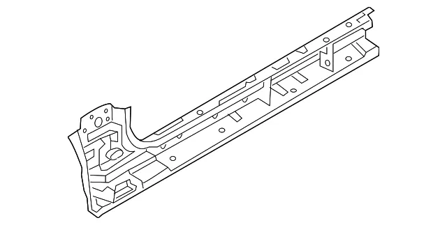 Inner Rocker - Passenger Side (RH) - Mazda (TK48-53-950A)