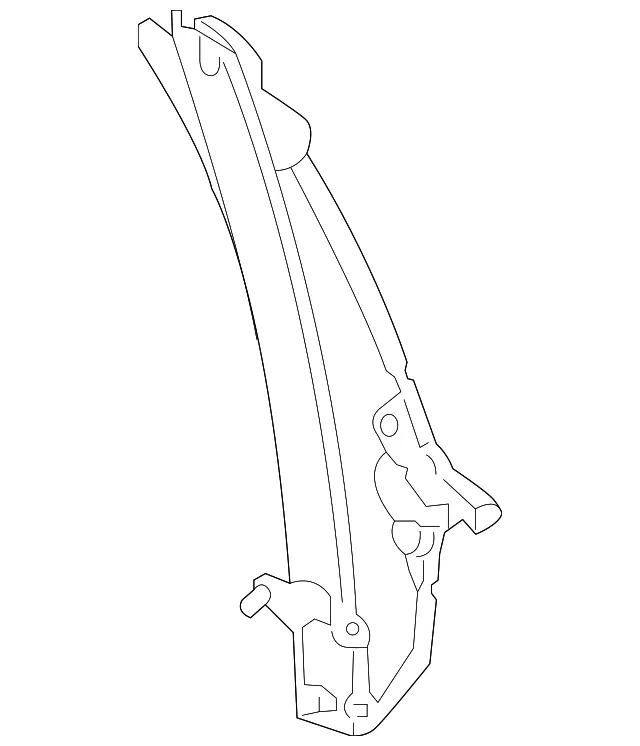 Window Regulator - Driver's Side (LH) - Mazda (TK48-59-590A)