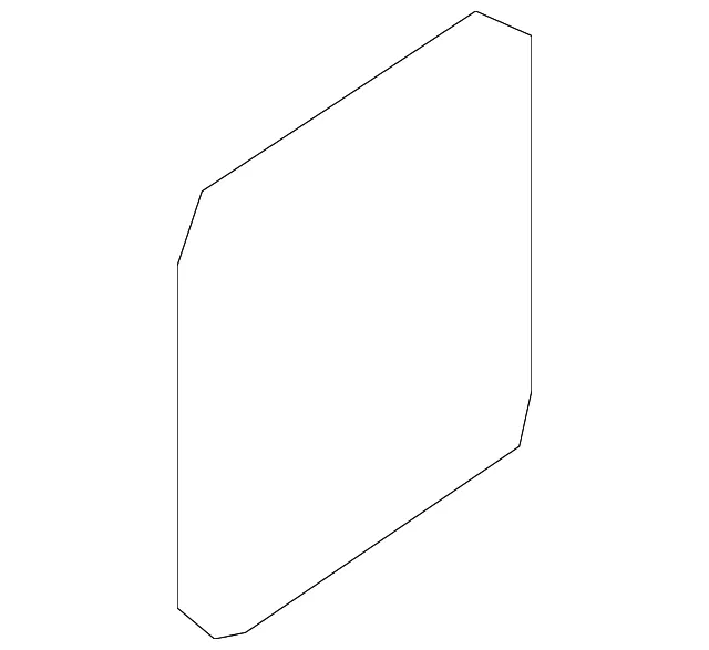 Lower Quarter Trim Rear Cap - Driver's Side (LH) - Mazda (TK48-68-868A-02)