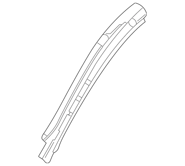 Windshield Pillar Reinforced - Driver's Side (LH) - Mazda (TK48-71-24XA)