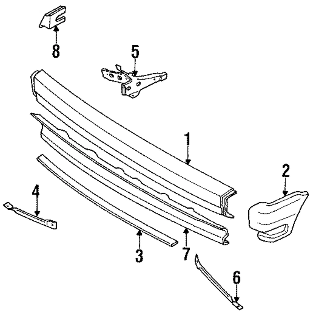 Bumper C Frt - MAZDA (UC8650030)