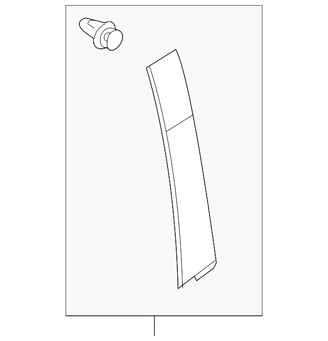Door Applique - Mazda (VA40-50-M20A)
