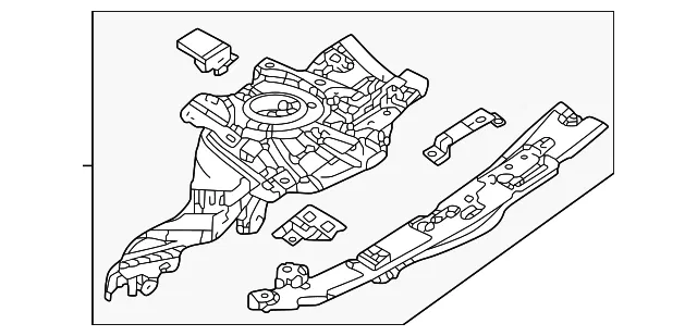 Panel(R) Wheel Apron - Mazda (VA40-53-210D)
