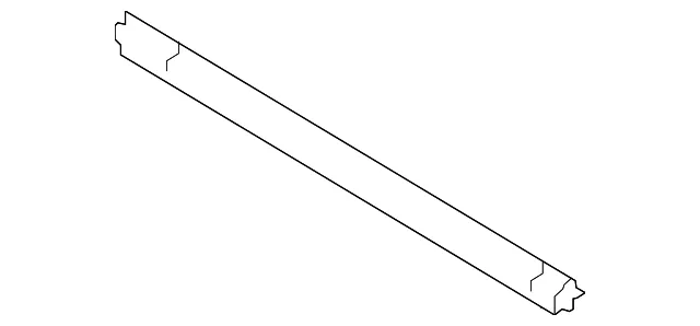 Door Window Belt Weatherstrip - Mazda (VA40-59-821A)