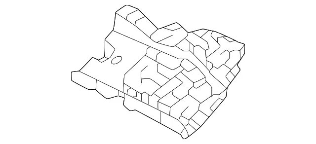 Body A-Pillar Reinforcement - Mazda (VA40-70-244A)