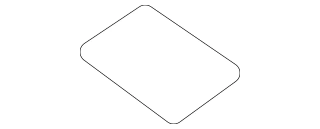 Rear Spoiler Insulator - Mazda (VA56-51-979)
