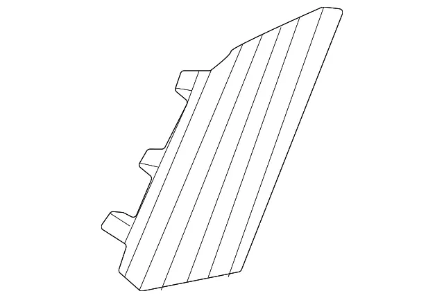 Bumper Cover Spacer Panel - Mazda (VC85-50-371)
