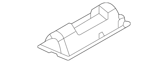Lift-Gate Pull Handle Cap - Mazda (VC85-50-858)