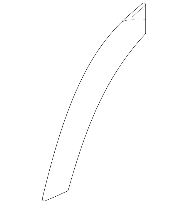 Wheel Arch Molding - Mazda (VC85-51-RF0A)