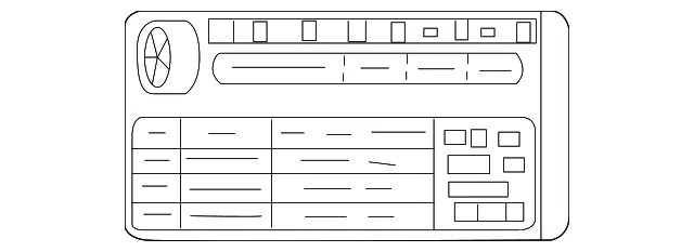 Tire Information Label - Mazda (VF02-69-014)