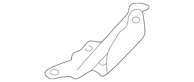 Hinge - Passenger Side (RH) - Mazda (ZZC0-52-410)