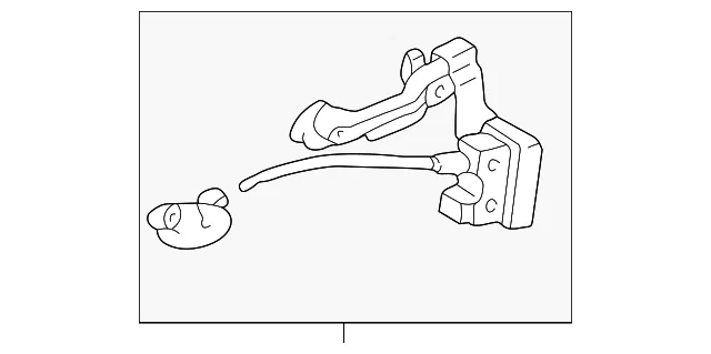Latch Assembly - Passenger Side (RH) - Mazda (ZZC0-58-31X)