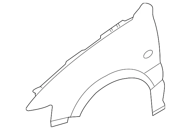 Fender - Driver's Side (LH) - Mazda (ZZCA-52-210)