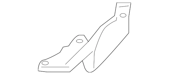 Hinge - Passenger Side (RH) - Mazda (ZZCA-52-410)