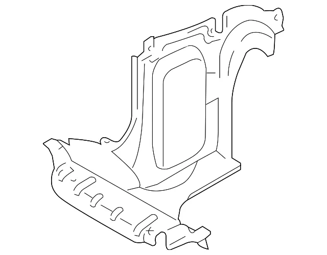 Splash Shield - Passenger Side (RH) - Mazda (ZZCA-56-131)