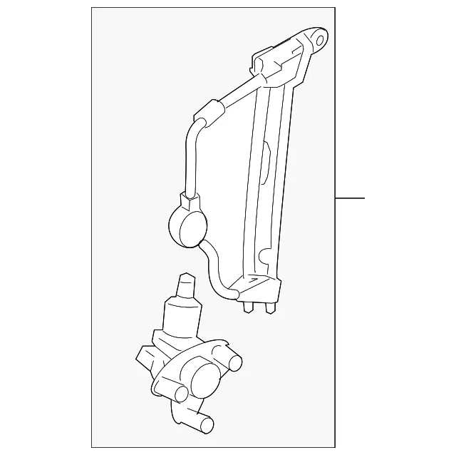 Window Regulator - Passenger Side (RH) - Mazda (ZZCA-58-560A)