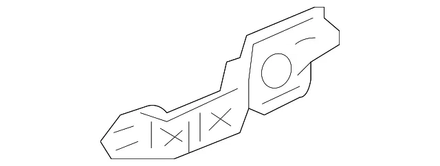 Handle Base - Driver's Side (LH) - Mazda (ZZCA-59-412)