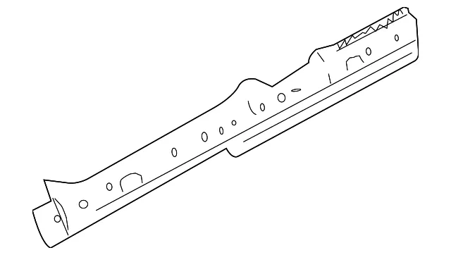 Rocker Reinforced - Passenger Side (RH) - Mazda (ZZCA-70-276)
