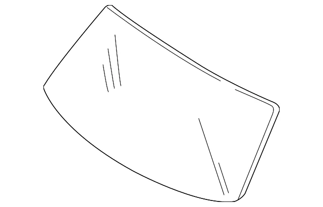 Glass Windshield - MAZDA (ZZCA63901)