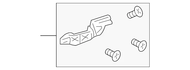 Base L Handle - Driver's Side (LH) - Mazda (ZZDA-73-412)
