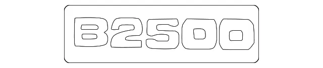 Fender Emblem - Mazda (ZZP0-51-714)
