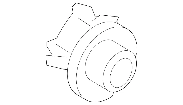 Regulator Handle Escutcheon - Mazda (b00158582a35)