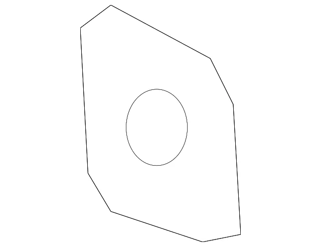 Pillar Reinforced Nut Plate - Mazda (b00170490)