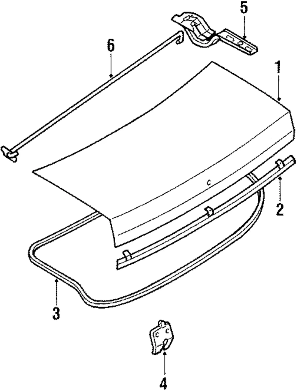 Weatherstrip - Mazda (b13056891c)
