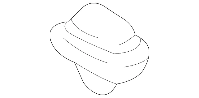Grille Molding Clip - Mazda (b25d50714)
