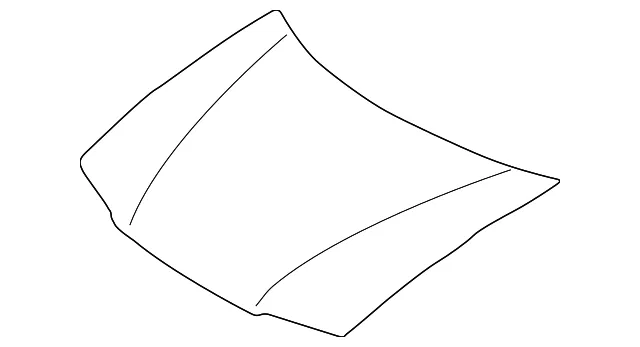 Hood Panel - Mazda (b25d52310h)