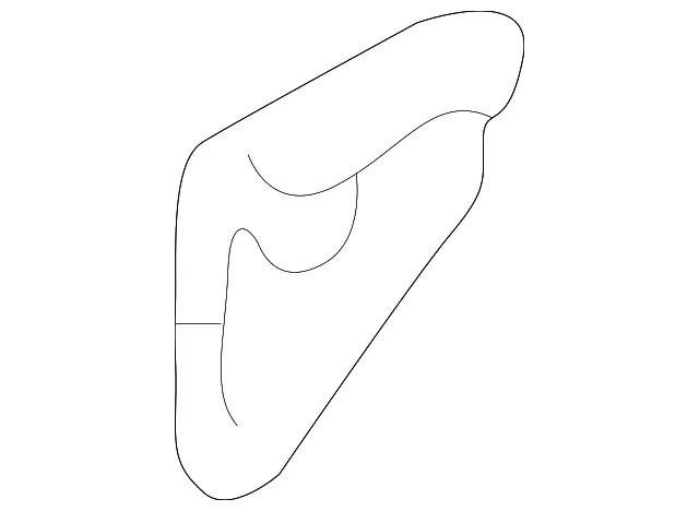 Bumper Cover Reinforcement Beam Bracket - Mazda (b25d53336)