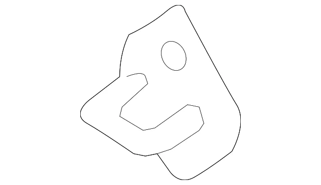 Door Lock Striker Plate - Mazda (b25d58361d)