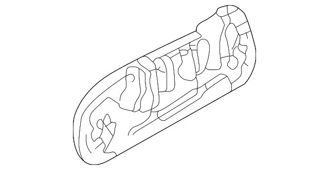 Exterior Door Handle - Mazda (b25d72410a)